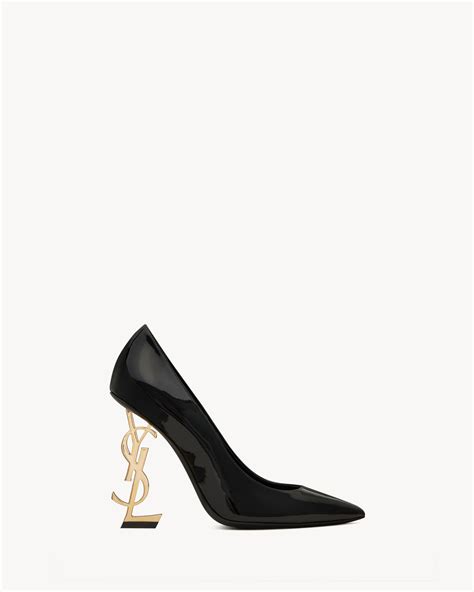 ysl logo heels|ysl heels clearance.